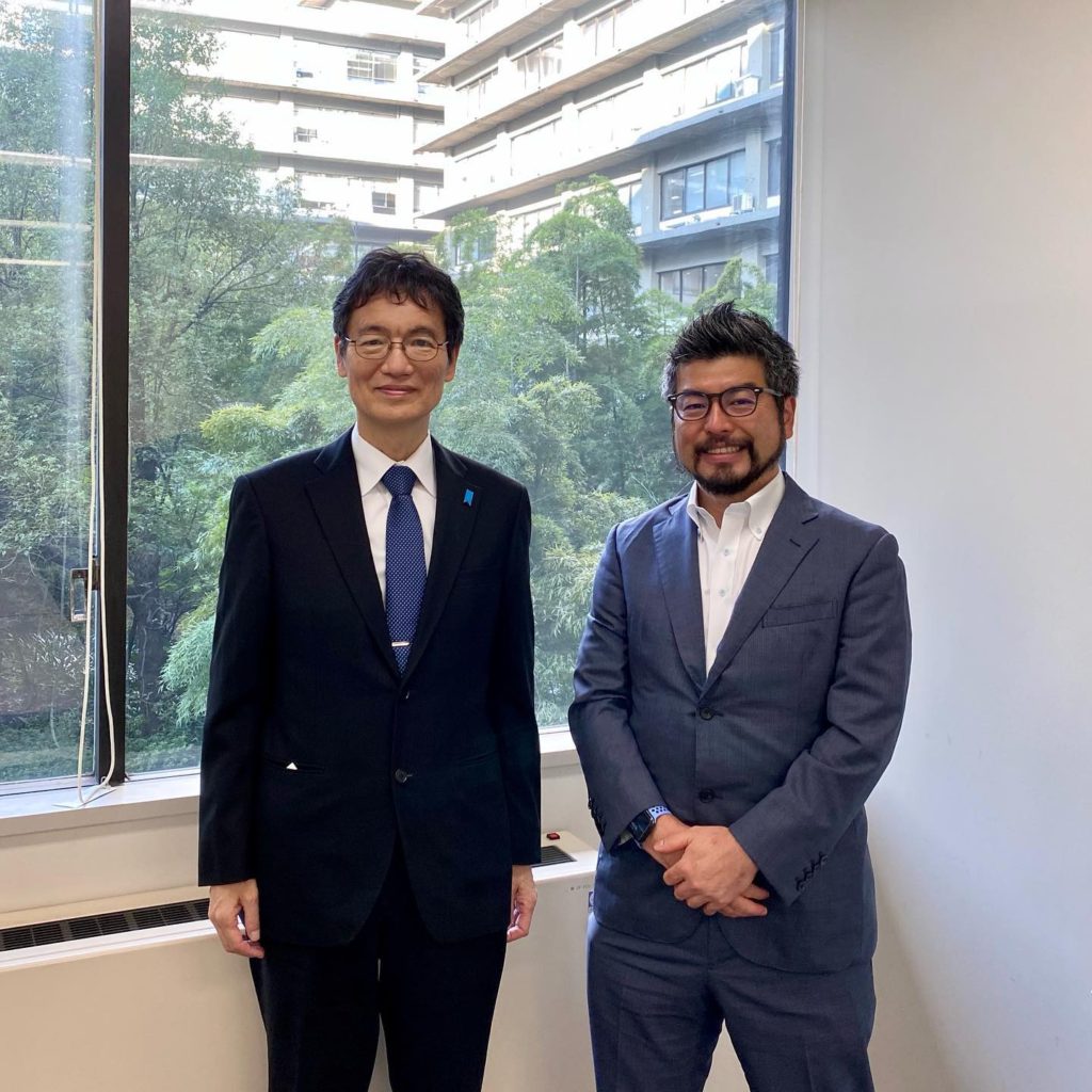 高木新大使と面会 (Reunión con nuevo Embajador de Japón en la República Dominicana)